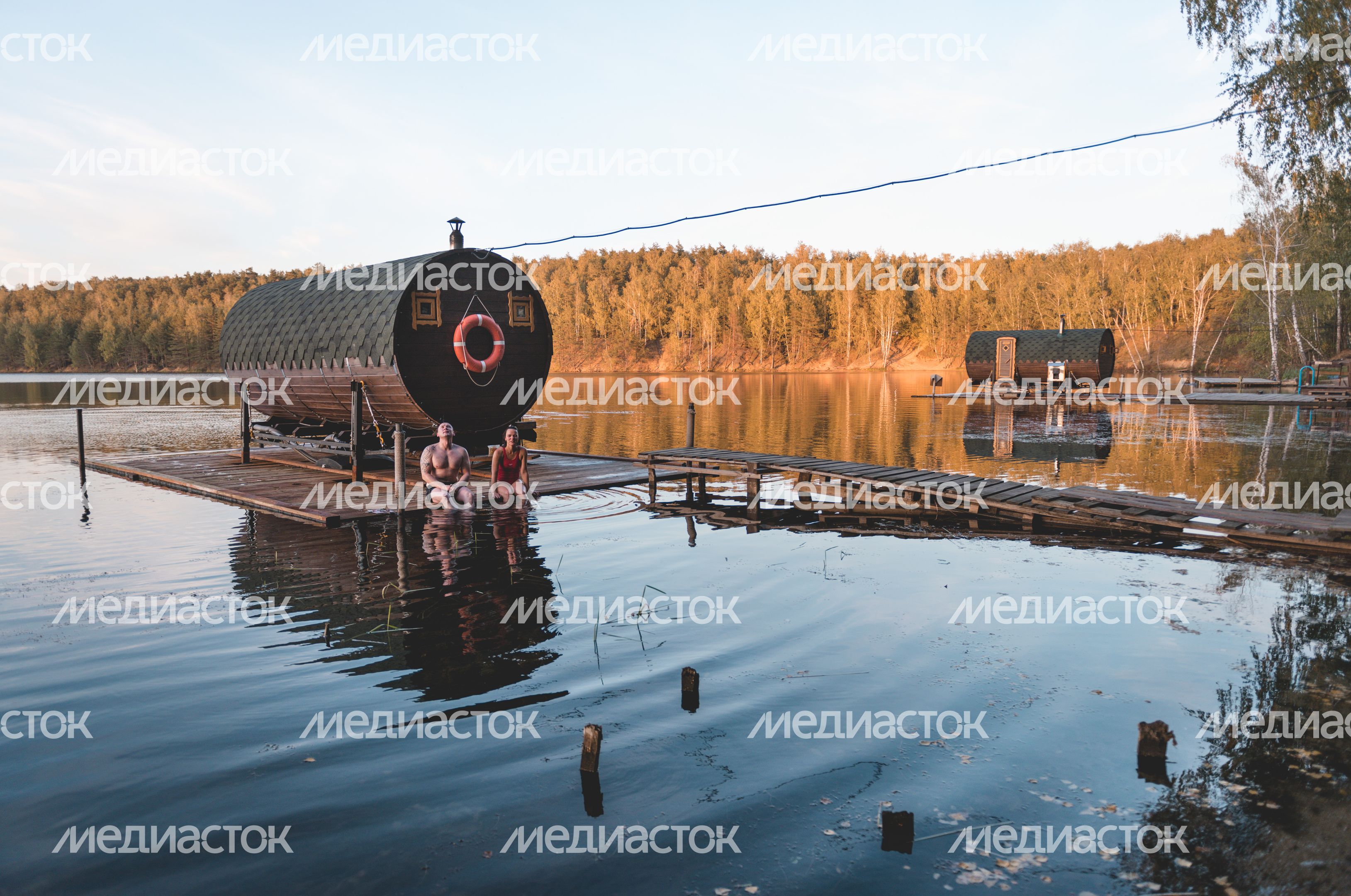 Осенние бани в Подмосковье