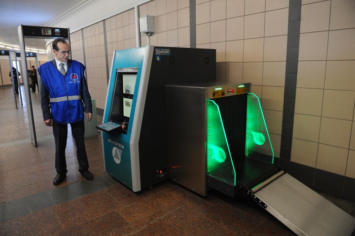 Досмотровые зоны Московского метрополитена