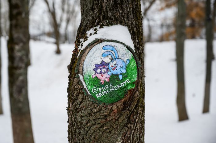 Раменский городской парк в новогодние праздники