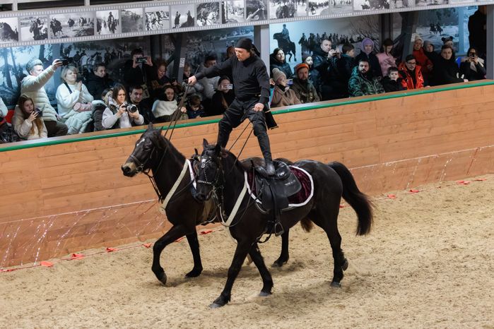 Новый год в конноспортивном комплексе парка «Патриот» Одинцовского округа
