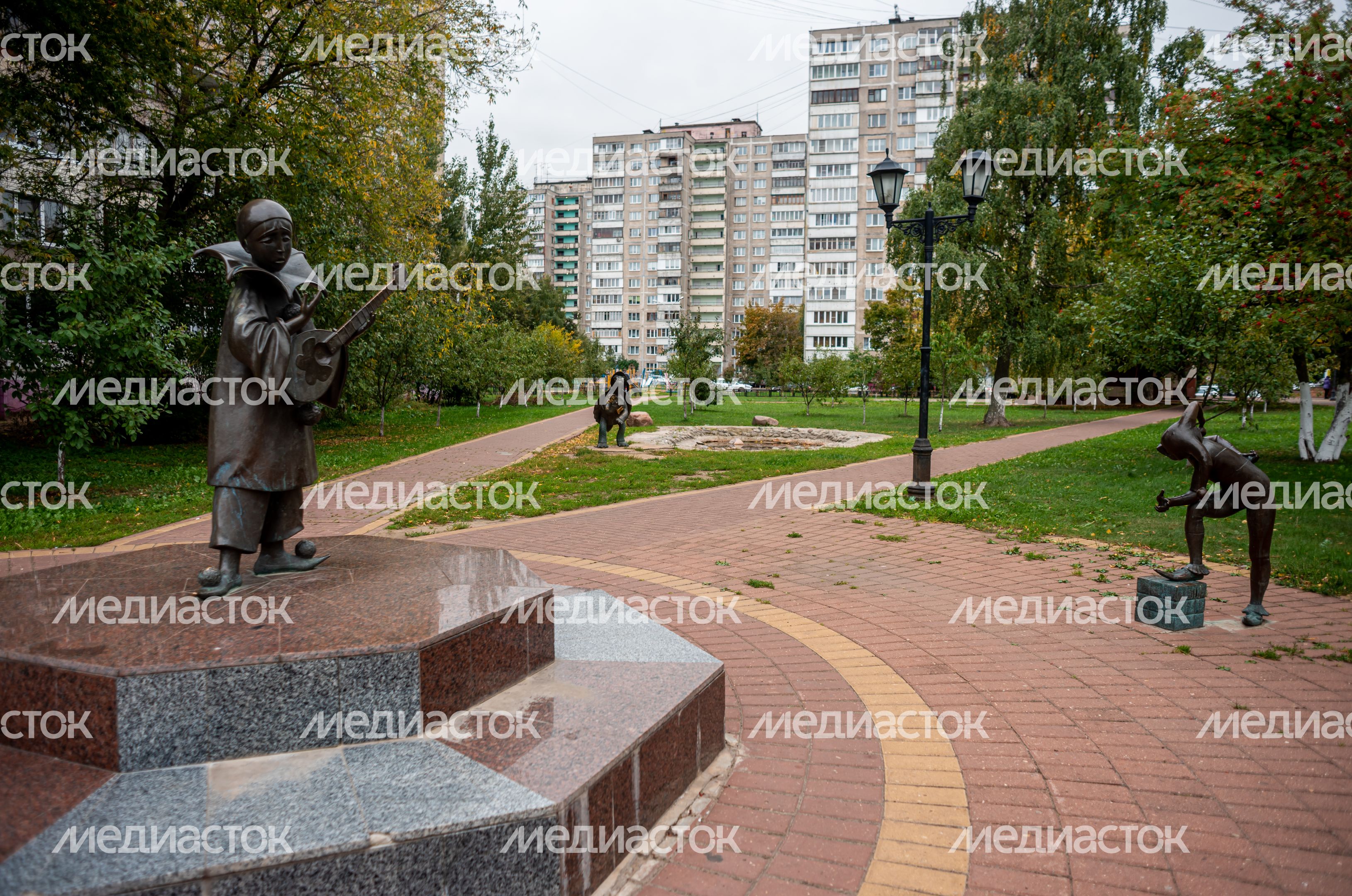 Школьный бульвар в Раменском