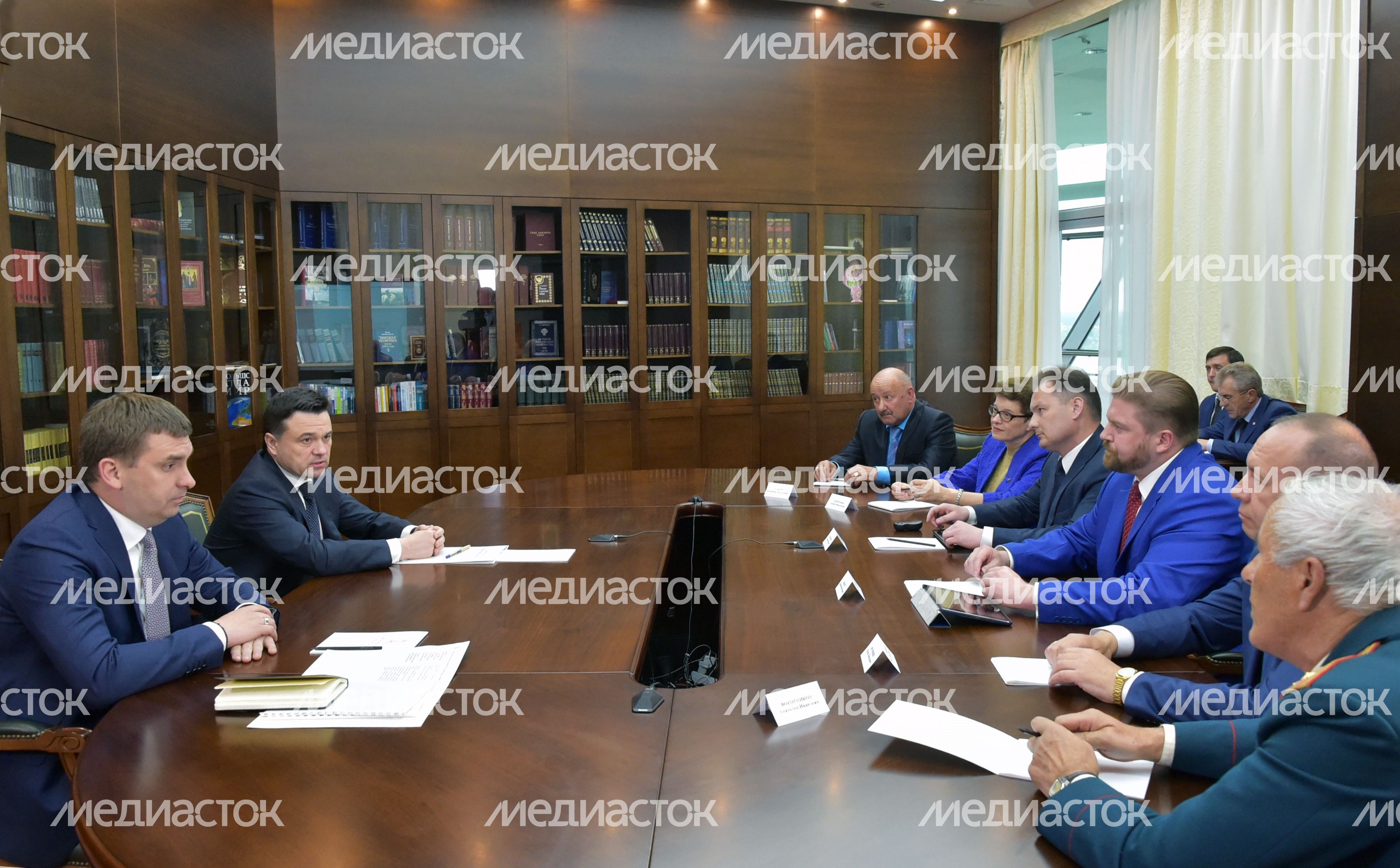 А. Воробьев провел рабочую встречу с активом Каширского района