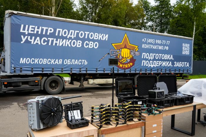От центра «Витязь» на фронт была отправлена очередная фура
