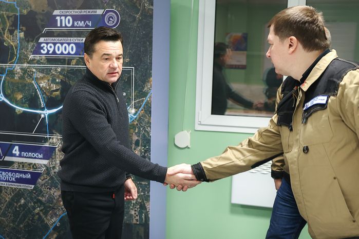 Андрей Воробьев проверил строительство Мытищинской хорды
