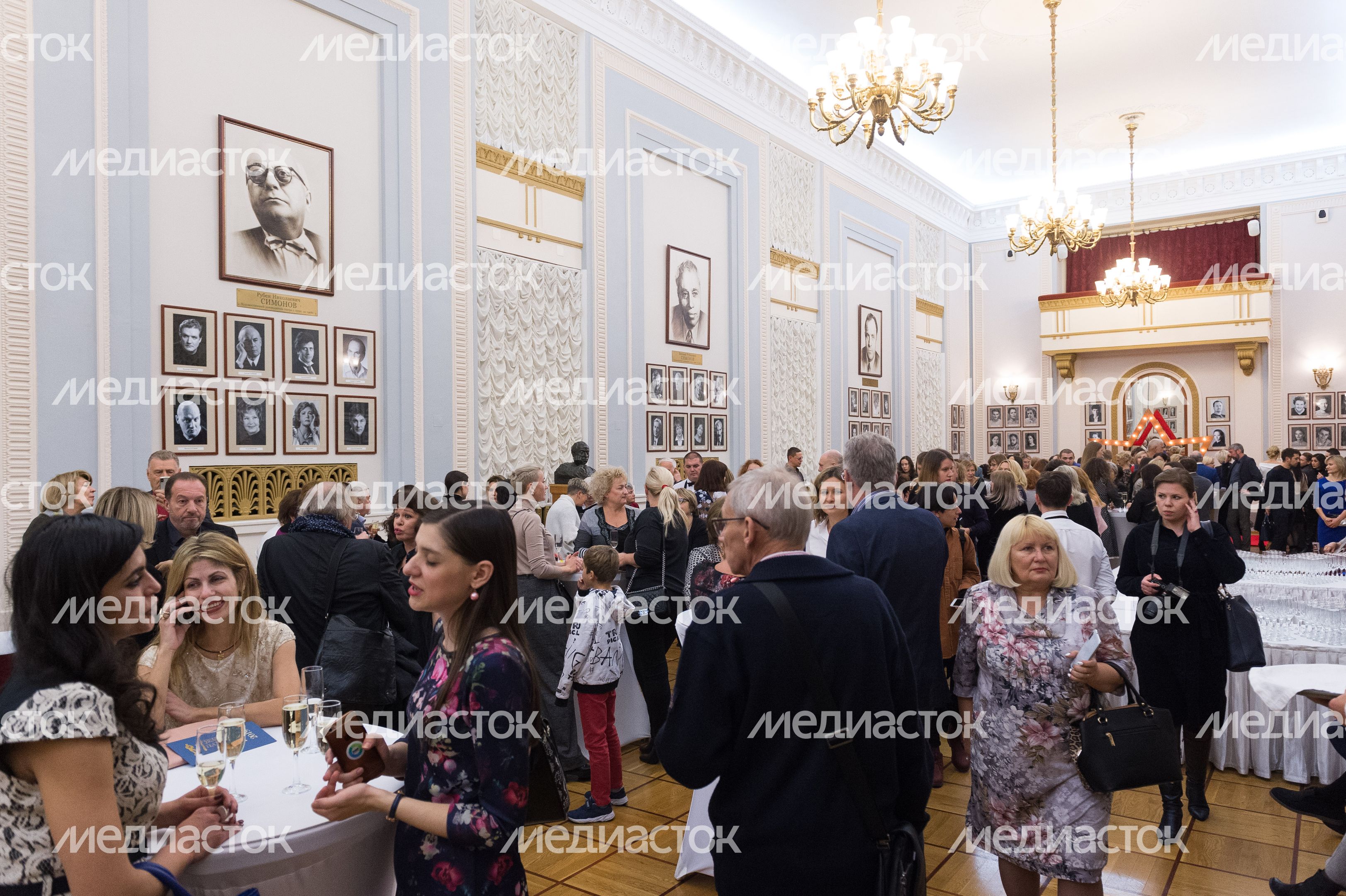 Церемония вручения премии «Звезда Театрала» в театре имени Вахтангова в Москве