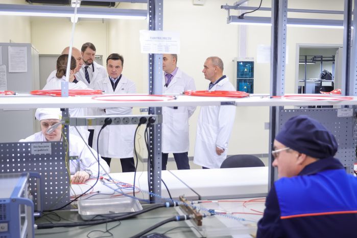 Андрей Воробьев запустил производство высокотехнологичной продукции в Подмосковье