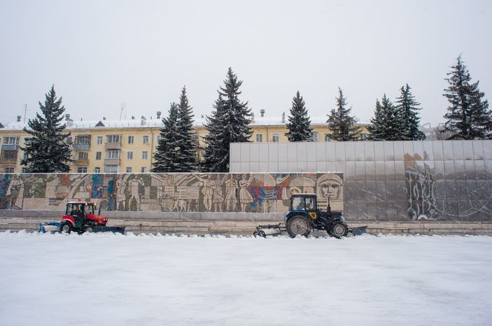 Зимние виды города Королёв