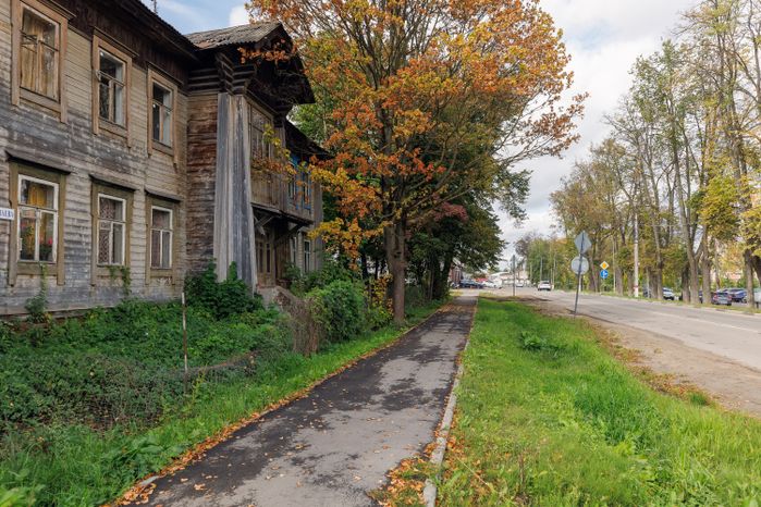 Летние виды города Павловский Посад