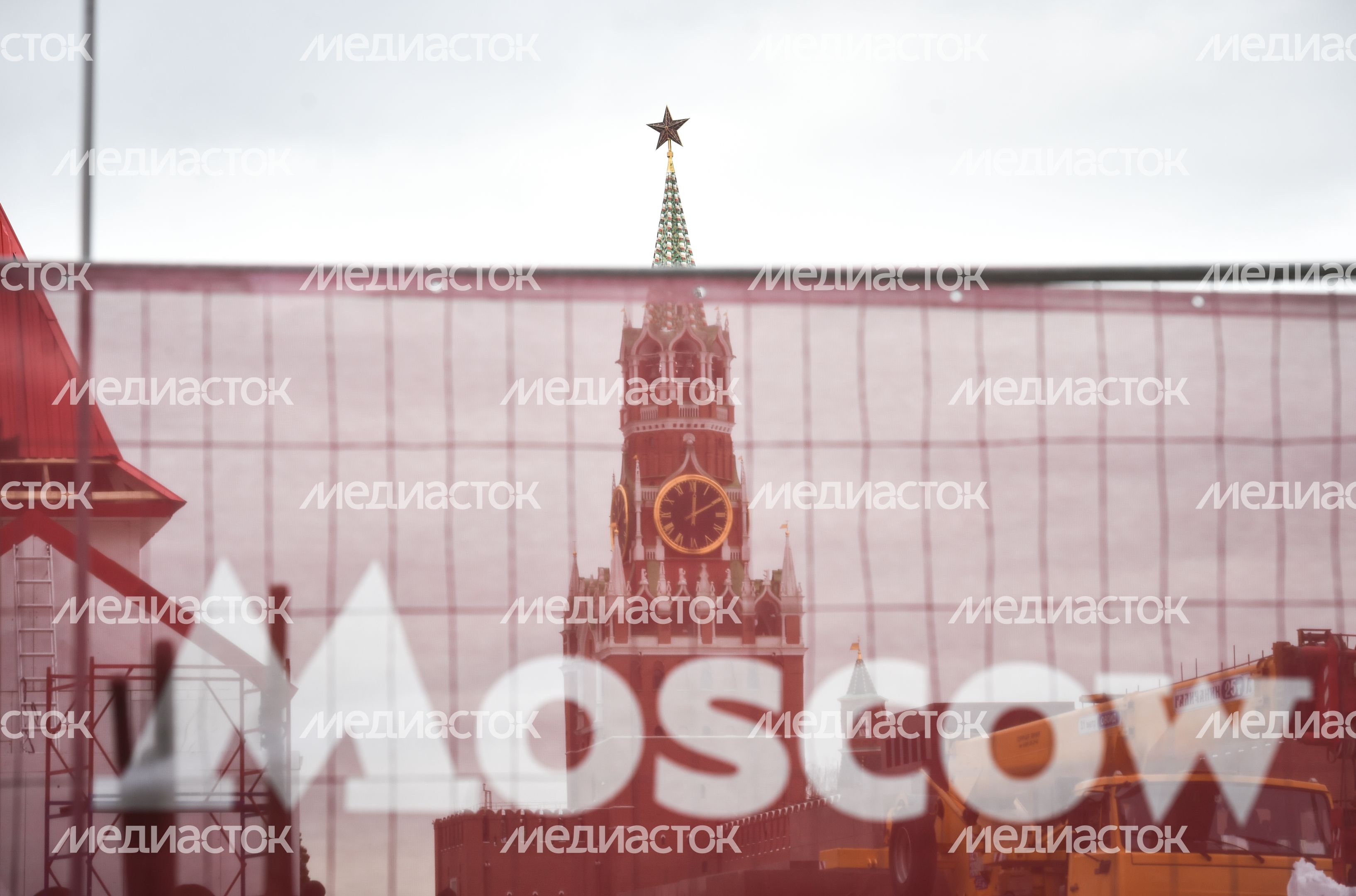 Городская жизнь в Москве в марте
