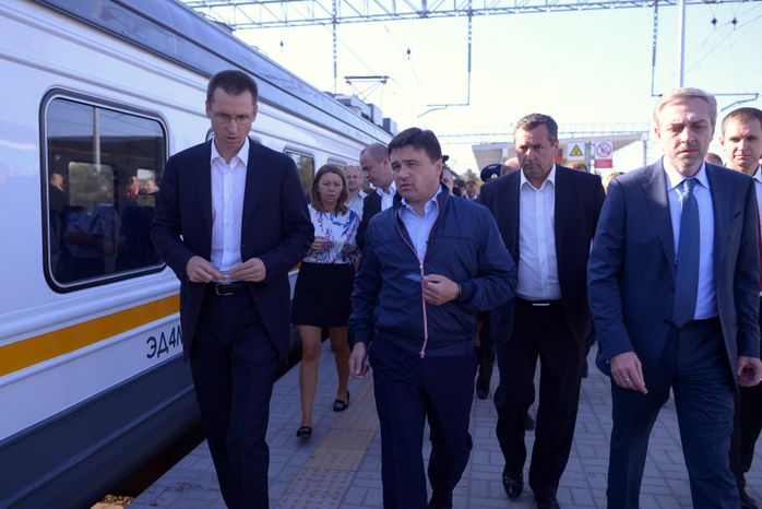А. Воробьев посетил с рабочим визитом Истринский район