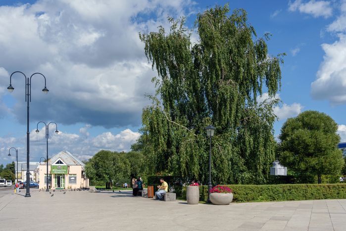 Сквер имени Ленина в Коломне