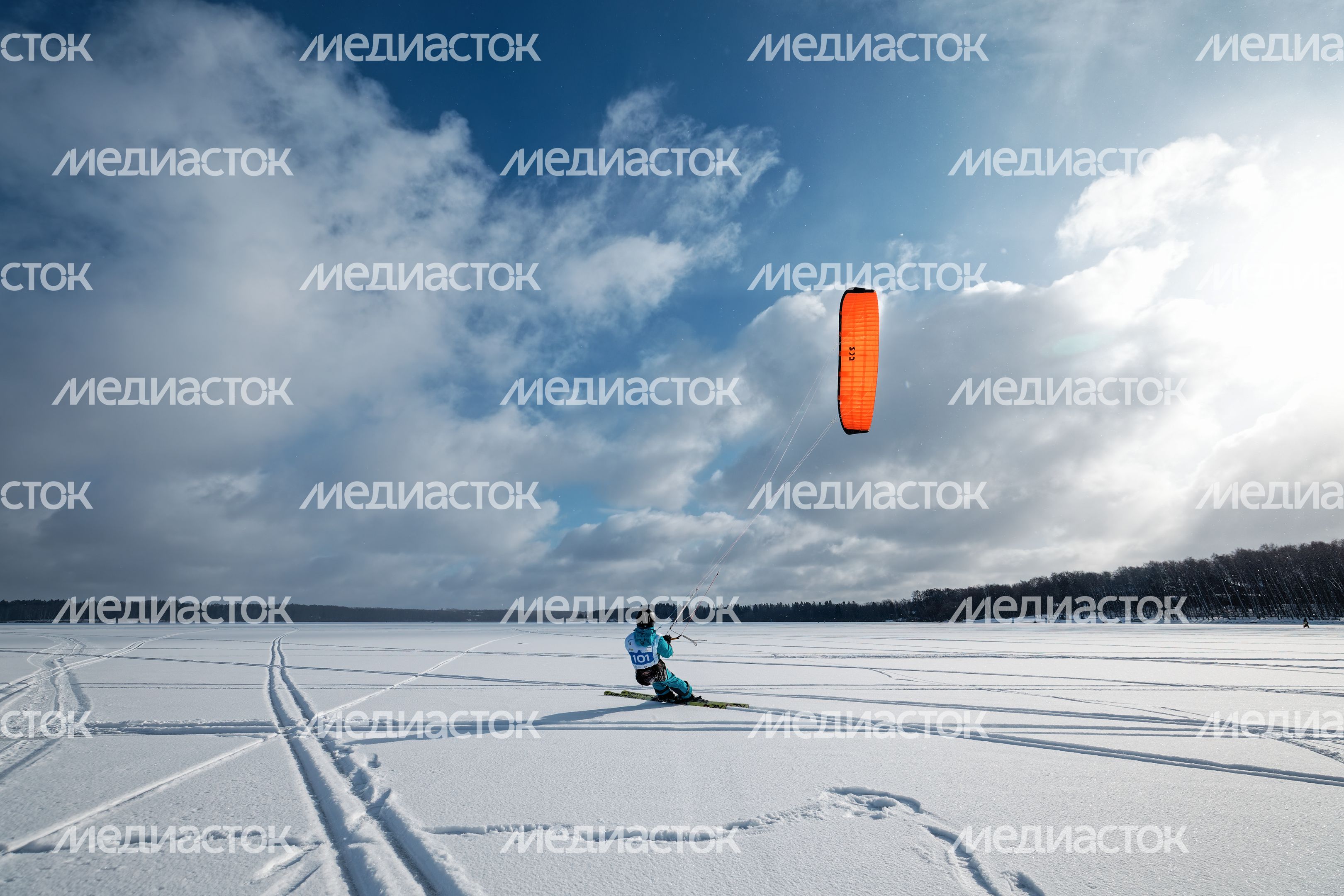 Чемпионат Московской области по сноукайтингу в Солнечногорске Чемпионат Московской области по сноукайтингу в Солнечногорске