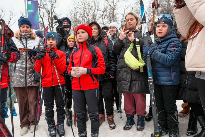 Тренировка для лыжников от Олимпийского чемпиона Александра Легкова в Одинцово