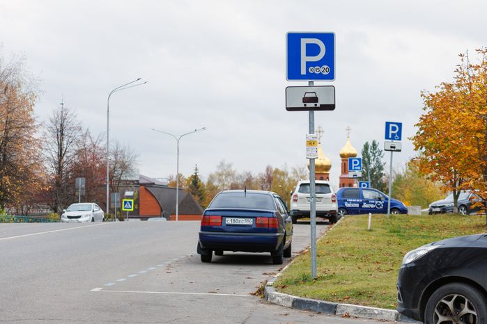 Платная парковка в Дзержинском на улице Угрешской