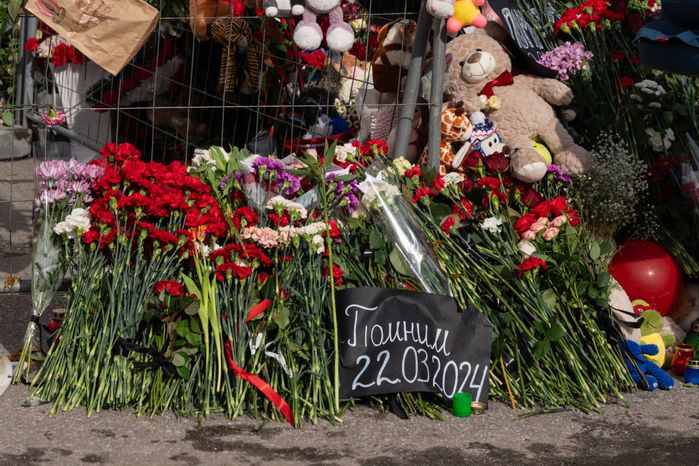 Мемориал памяти погибших в «Крокус Сити Холле» в Красногорске