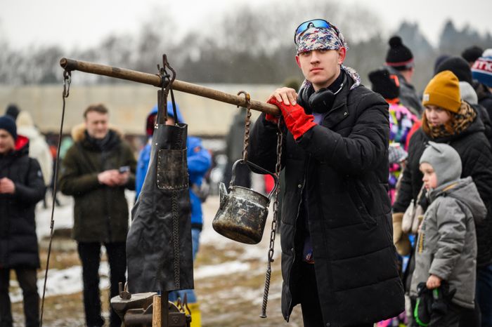 Празднование Масленицы в Муранове