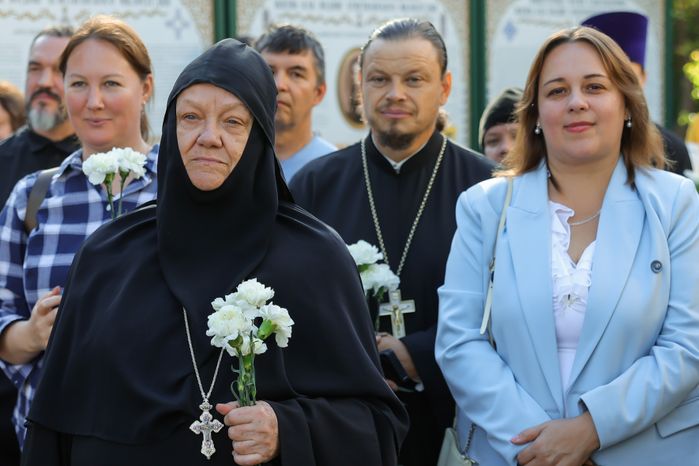 Открытие памятника императрице Марии Александровне в Ильинском-Усово