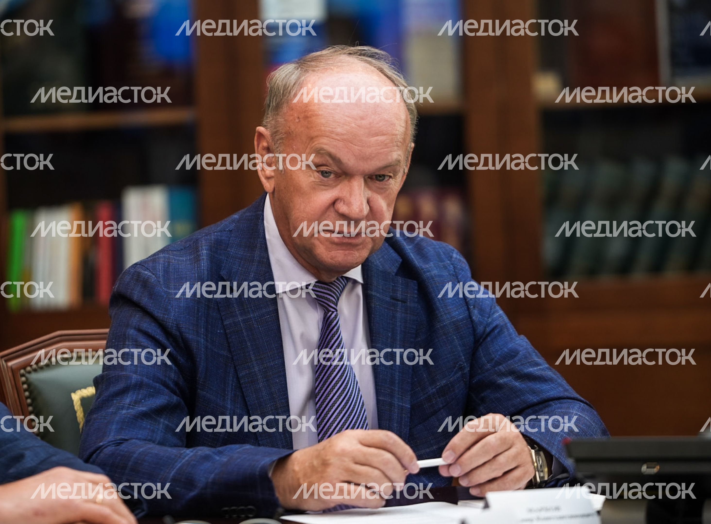 Владимир Марков на совместной встрече Андрея Воробьева с представителями ПАО «Газпром» Владимир Марков на совместной встрече Андрея Воробьева с представителями ПАО «Газпром»