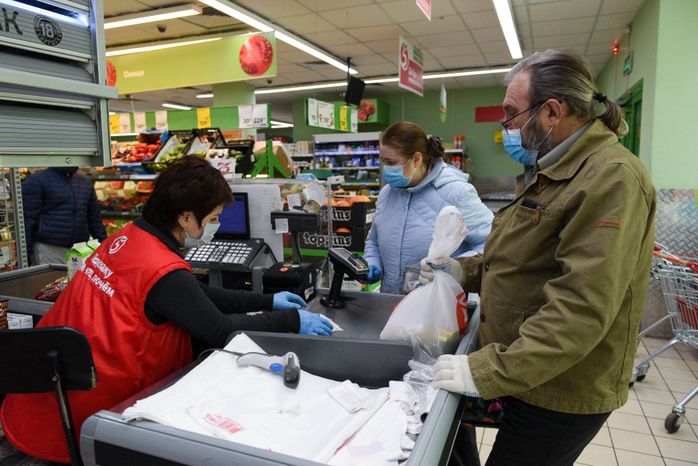 Московский регион во время «масочного режима» в связи с угрозой распространения коронавируса