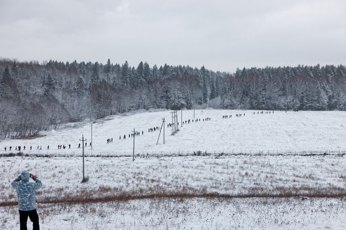 В Истре прошел забег «Народный трейл»