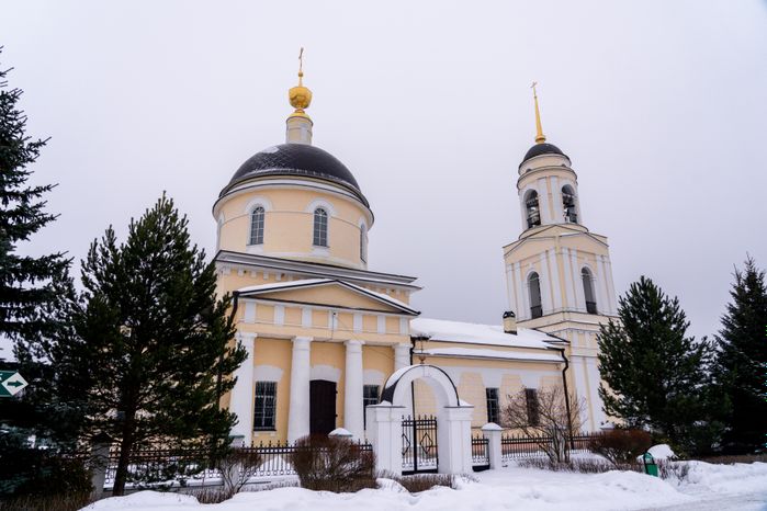 Радонеж Сергиево-Посадского горокруга. Зима