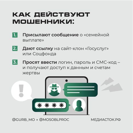 Фейковые семейные выплаты квадрат 03