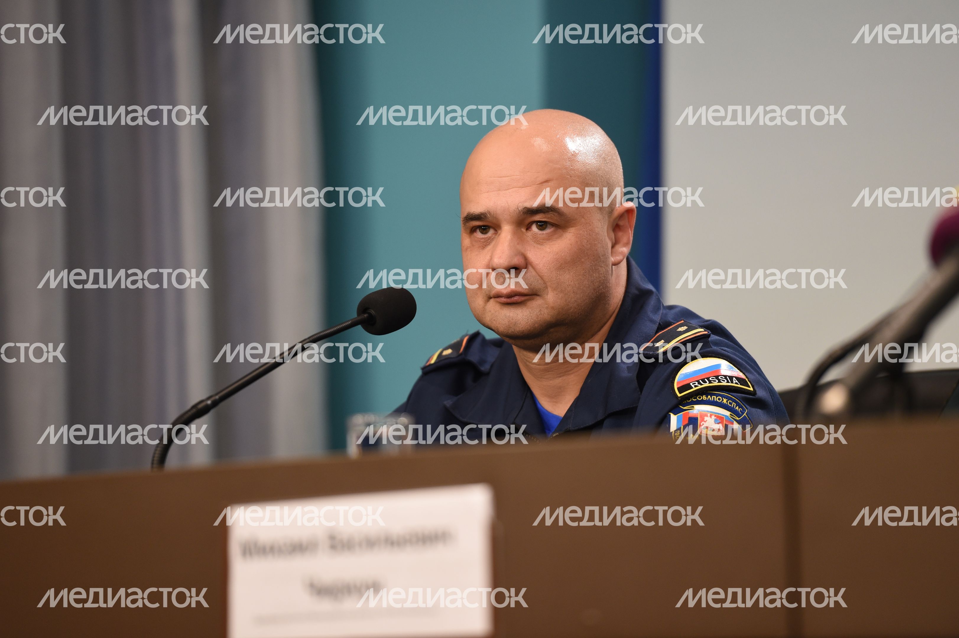Пресс-конференция замначальника ГКУ МО «Мособлпожспас» Сергея Гедина