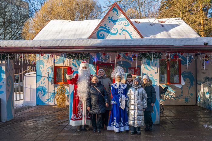 Резиденция Деда Мороза в детском городке «Сказочный»