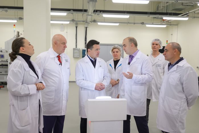 Андрей Воробьев запустил производство высокотехнологичной продукции в Подмосковье