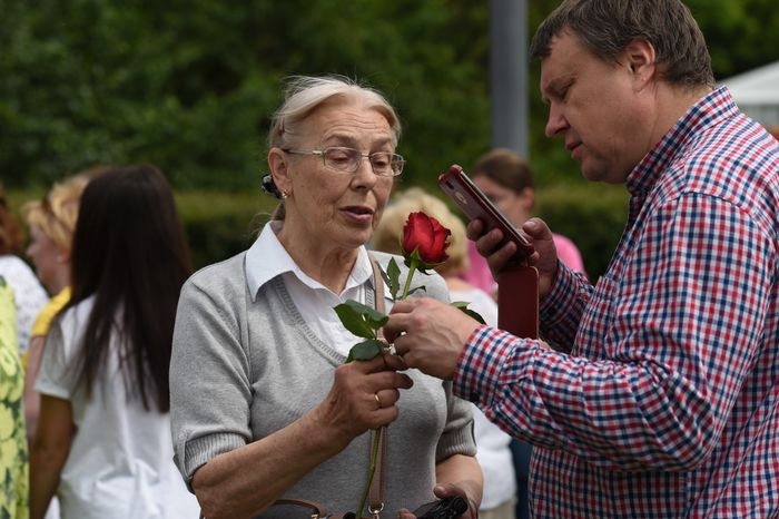 Открытие фестиваля садов и цветов Moscow Flower Show в парке «Музеон» в Москве