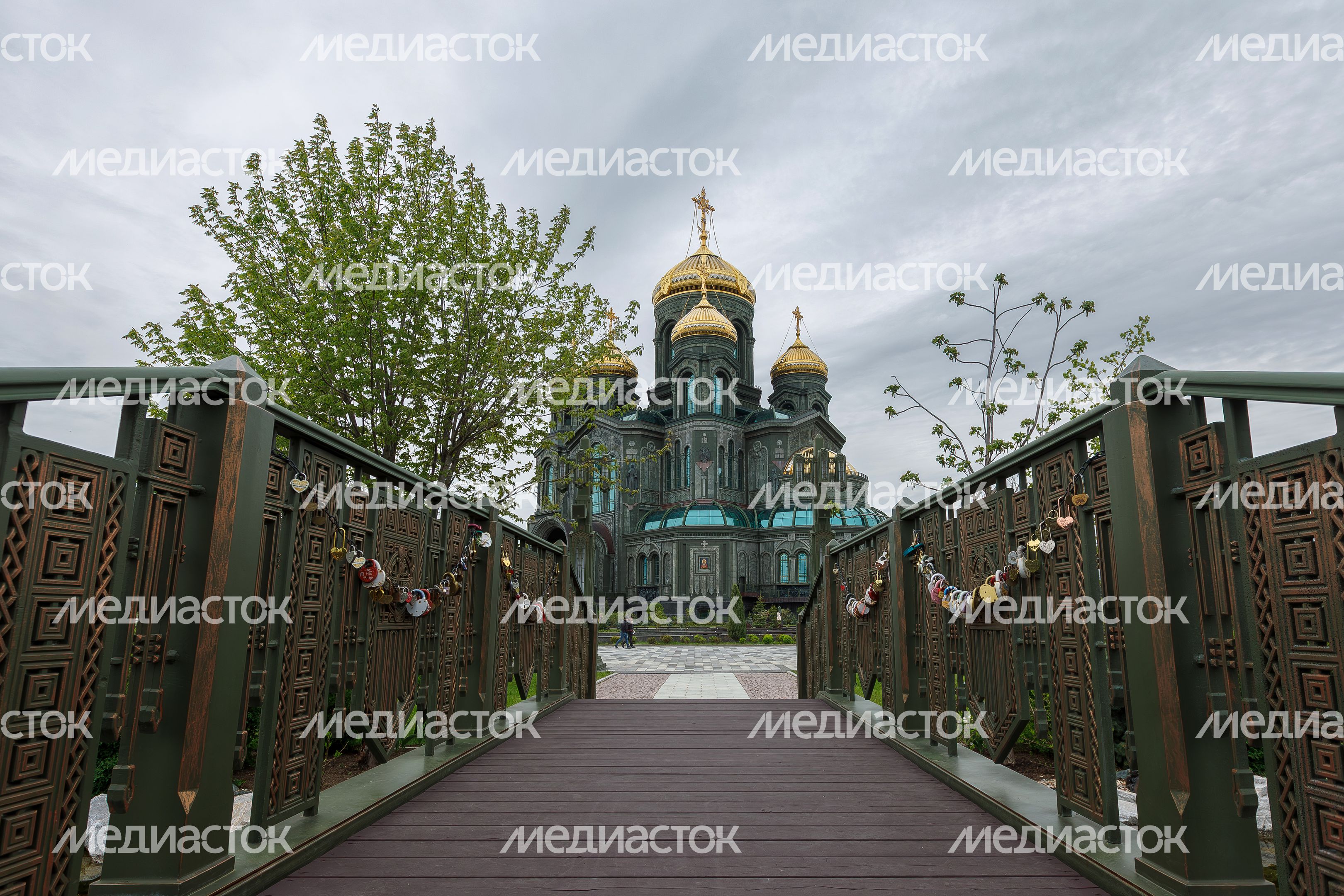Главный храм ВС РФ в Центральном парке «Патриот» Одинцовского округа