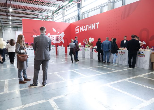 В Подольске открылся первый роботизированный распредцентр "Магнита"