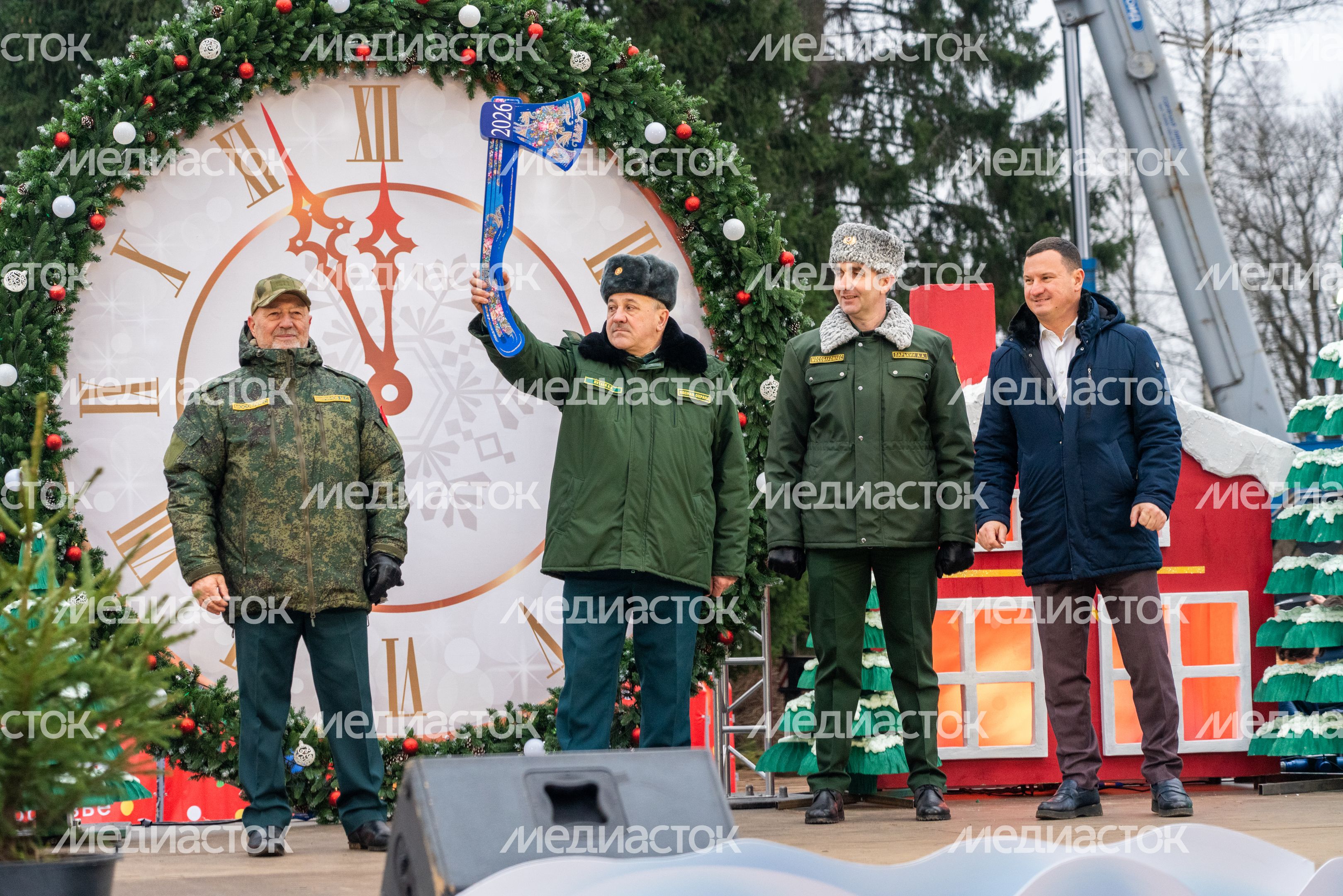 Главную новогоднюю елку страны спилили в Рузском округе Главную новогоднюю елку страны спилили в Рузском округе