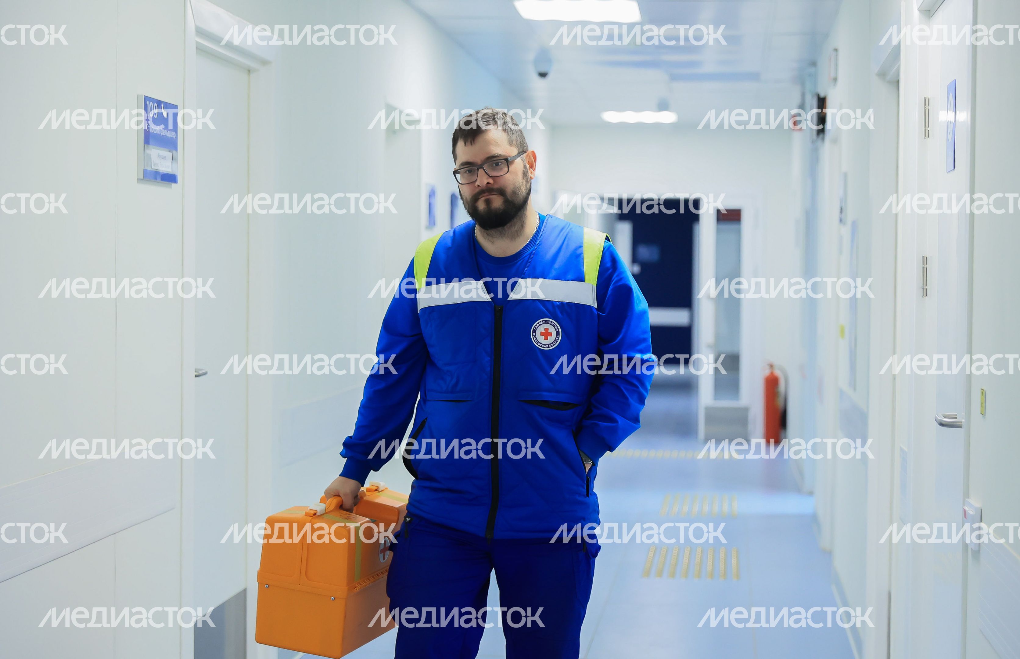 Посещение подстанции скорой помощи в Ленинском округе Губернатором Подмосковья