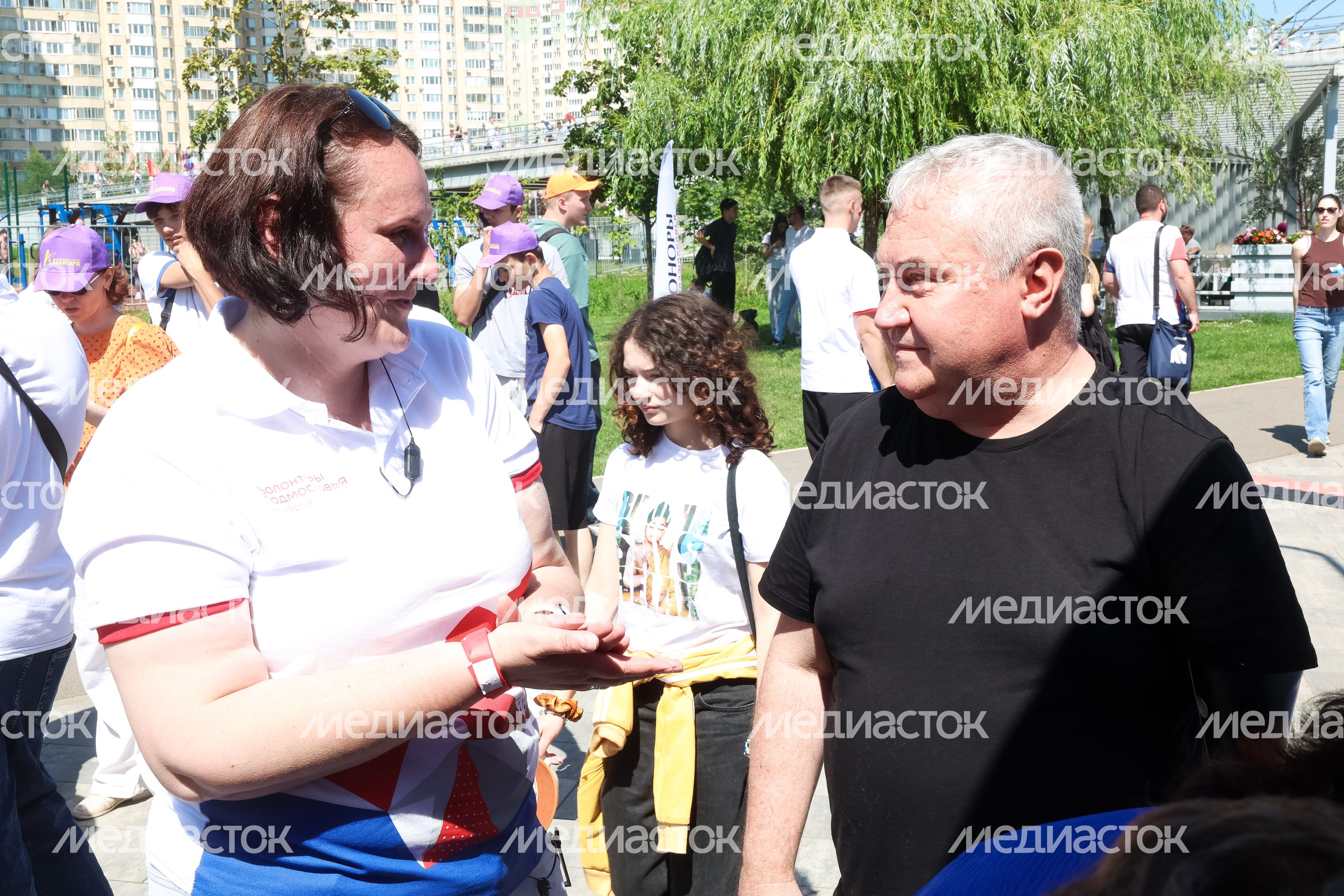 Алексей Ивлиев на фестивале регионального движения "Волонтеры Подмосковья"