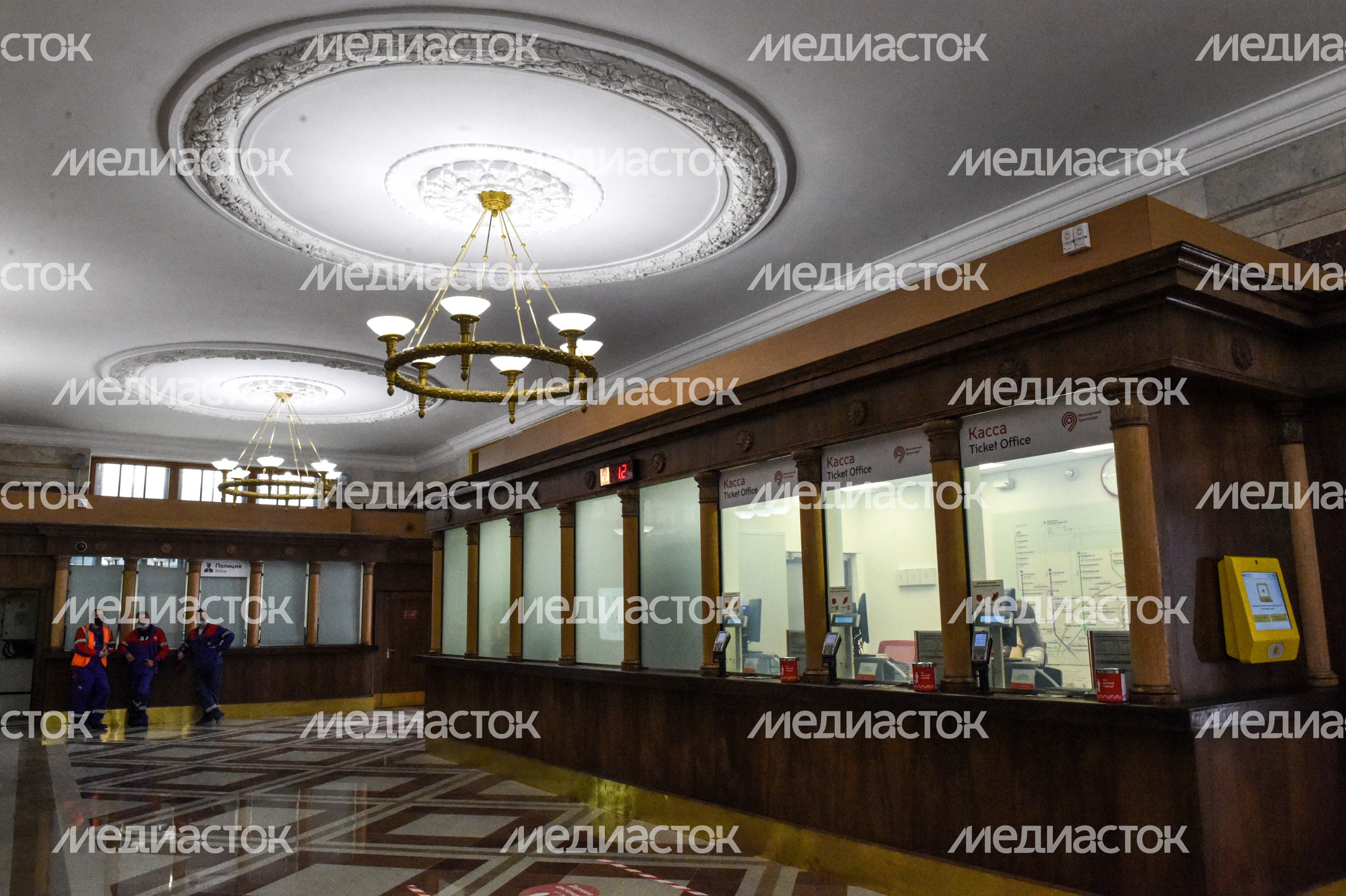 Открытие станции «Смоленская» Арбатско‑Покровской линии метро после реконструкции