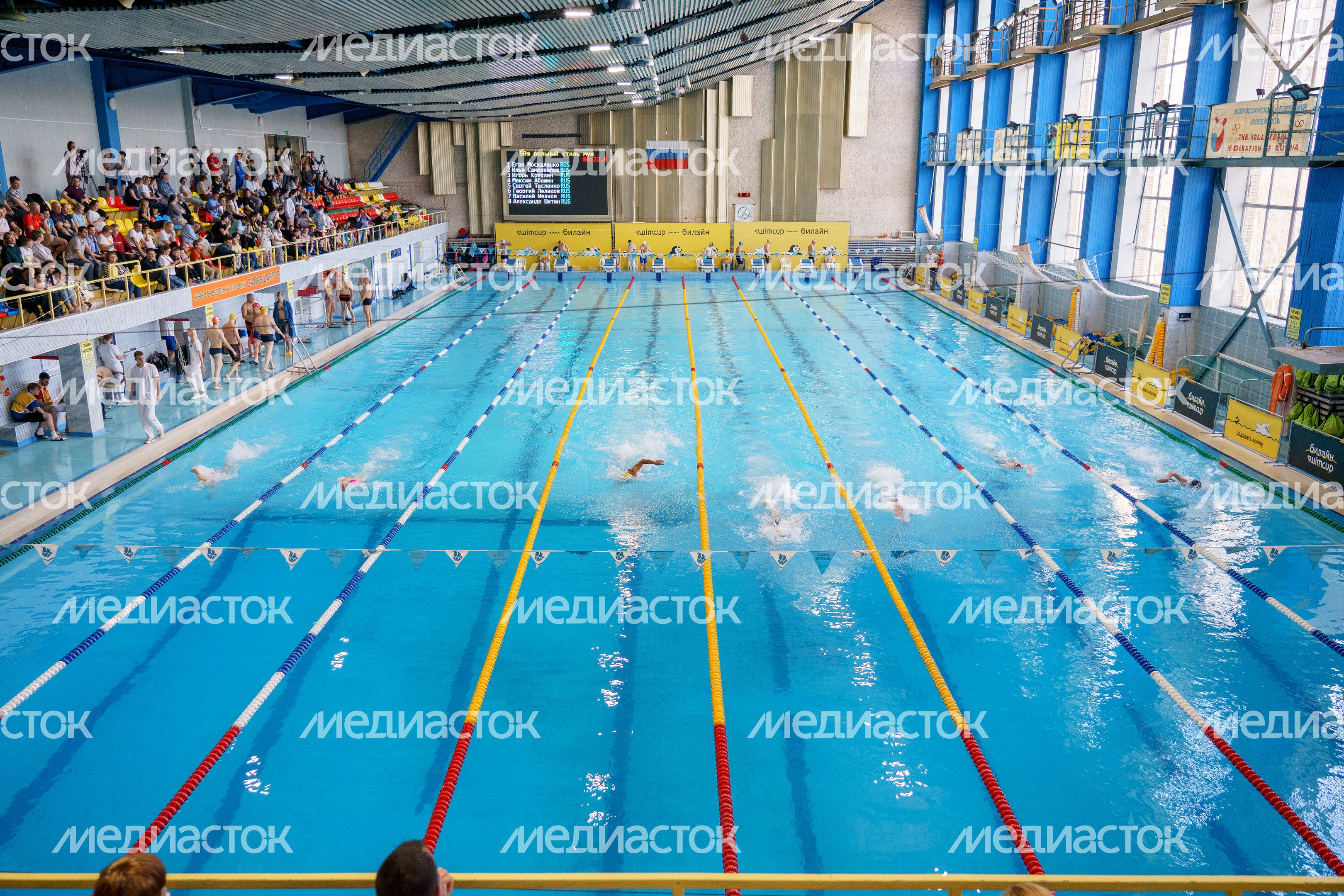 Финальный весенний турнир по плаванию международной серии Swimcup в Раменском