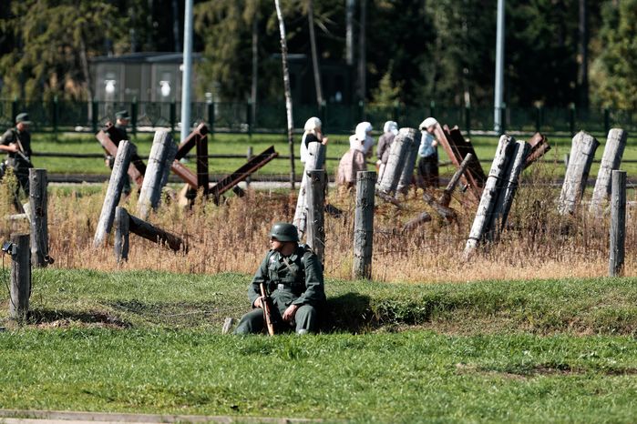 Военно-историческая реконструкция «Огненная дуга» в Одинцовском округе, посвященная Курской битве
