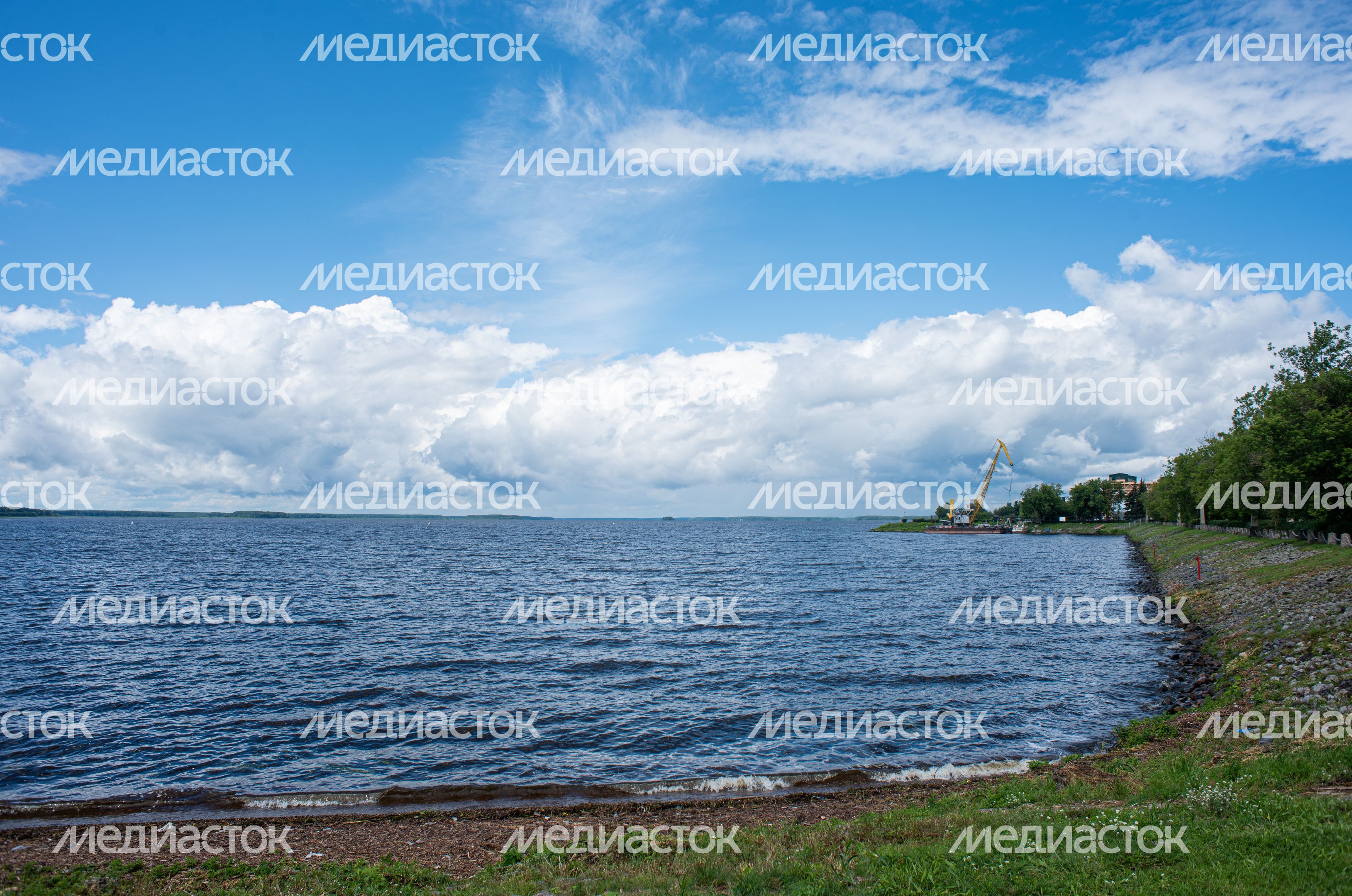 Летние виды города Дубна