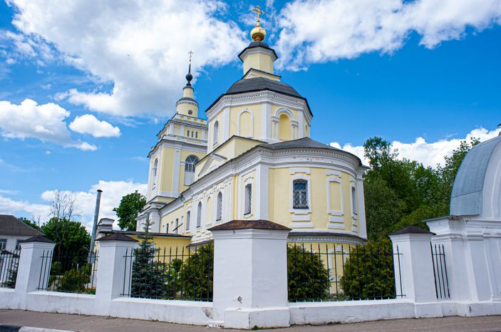 Весенние виды города Руза