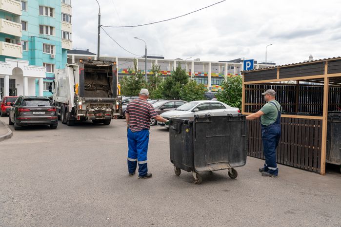 Контейнерные площадки для сбора отходов в Красногорске