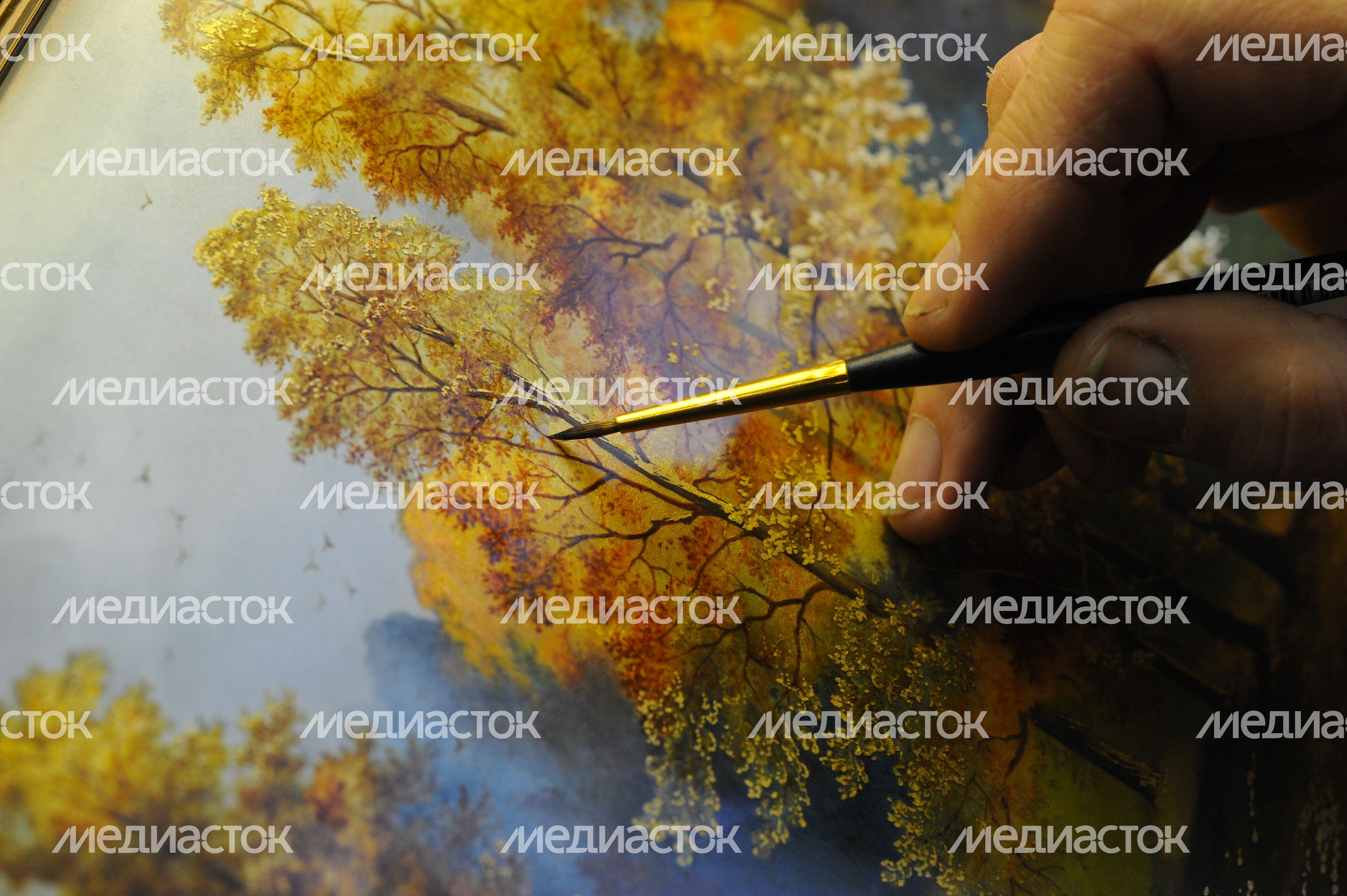 Федоскинская фабрика миниатюрной живописи
