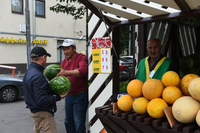 Открытие сезона бахчевых 2019 в Москве