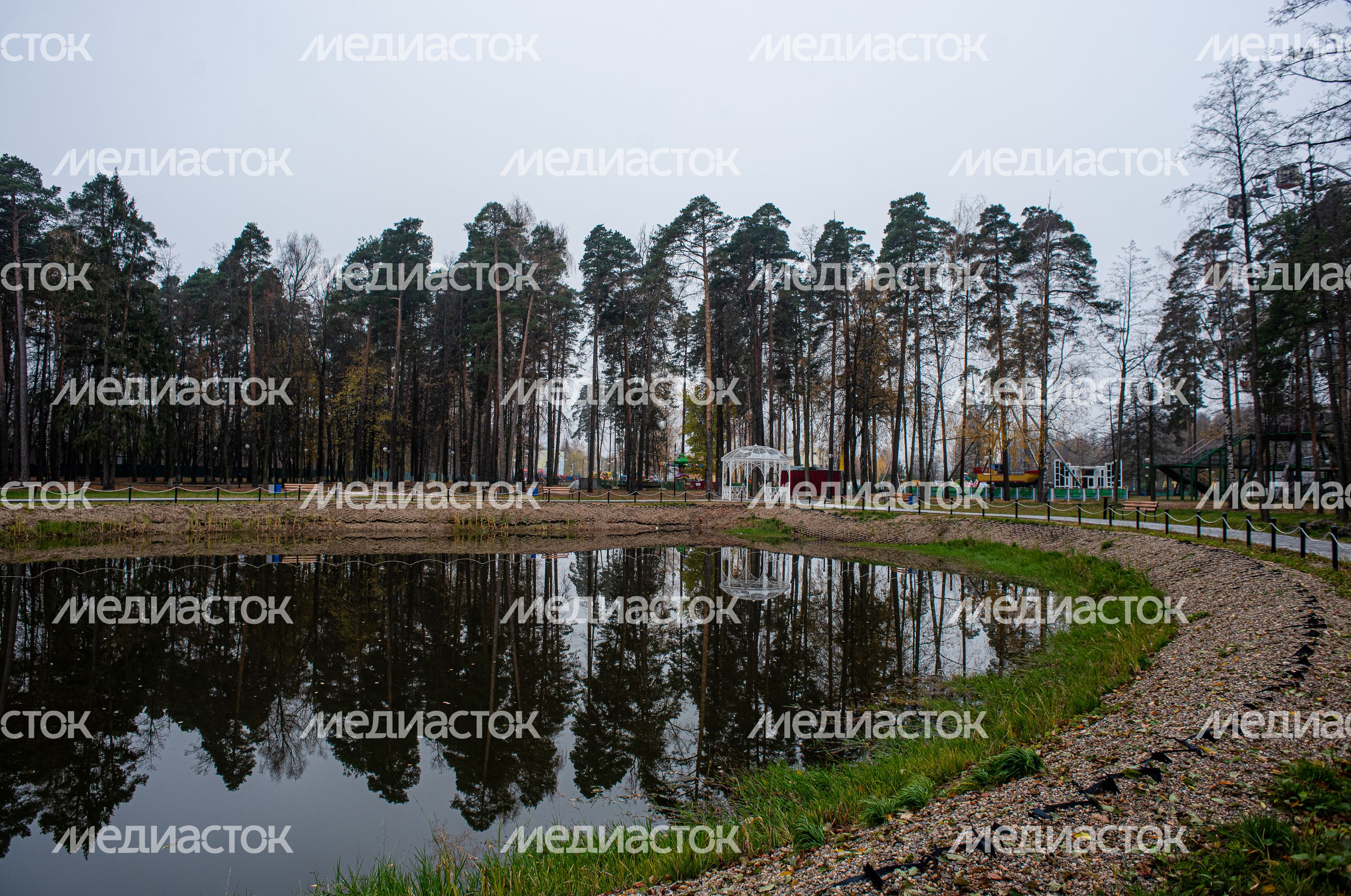 Осенние виды города Шатура