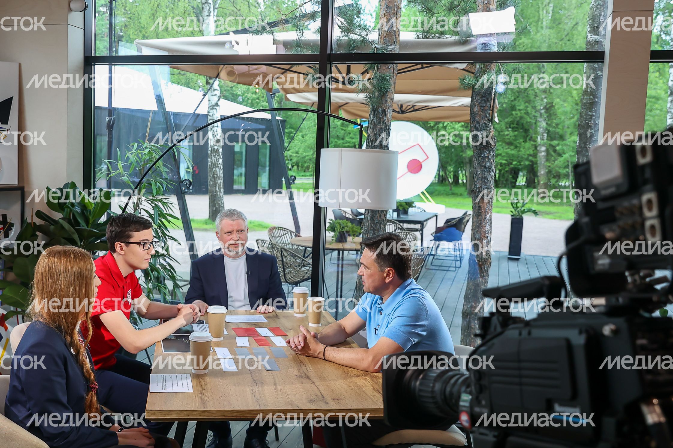 Интервью Губернатора Подмосковья в эфире телеканала «360»