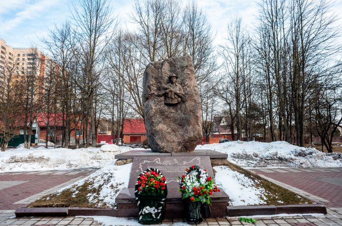 Зимние виды города Чехов