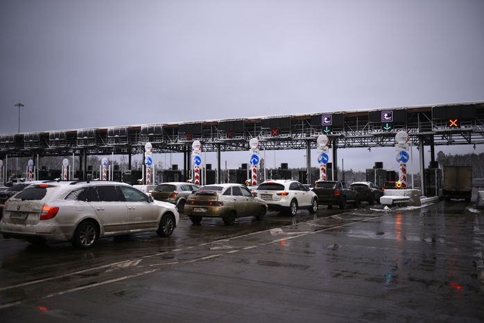 Платный участок скоростной трассы М11 «Москва - Санкт-Петербург»