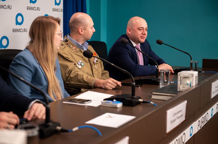 Пресс-конференция по организации «Добрых комнат» в Подмосковье