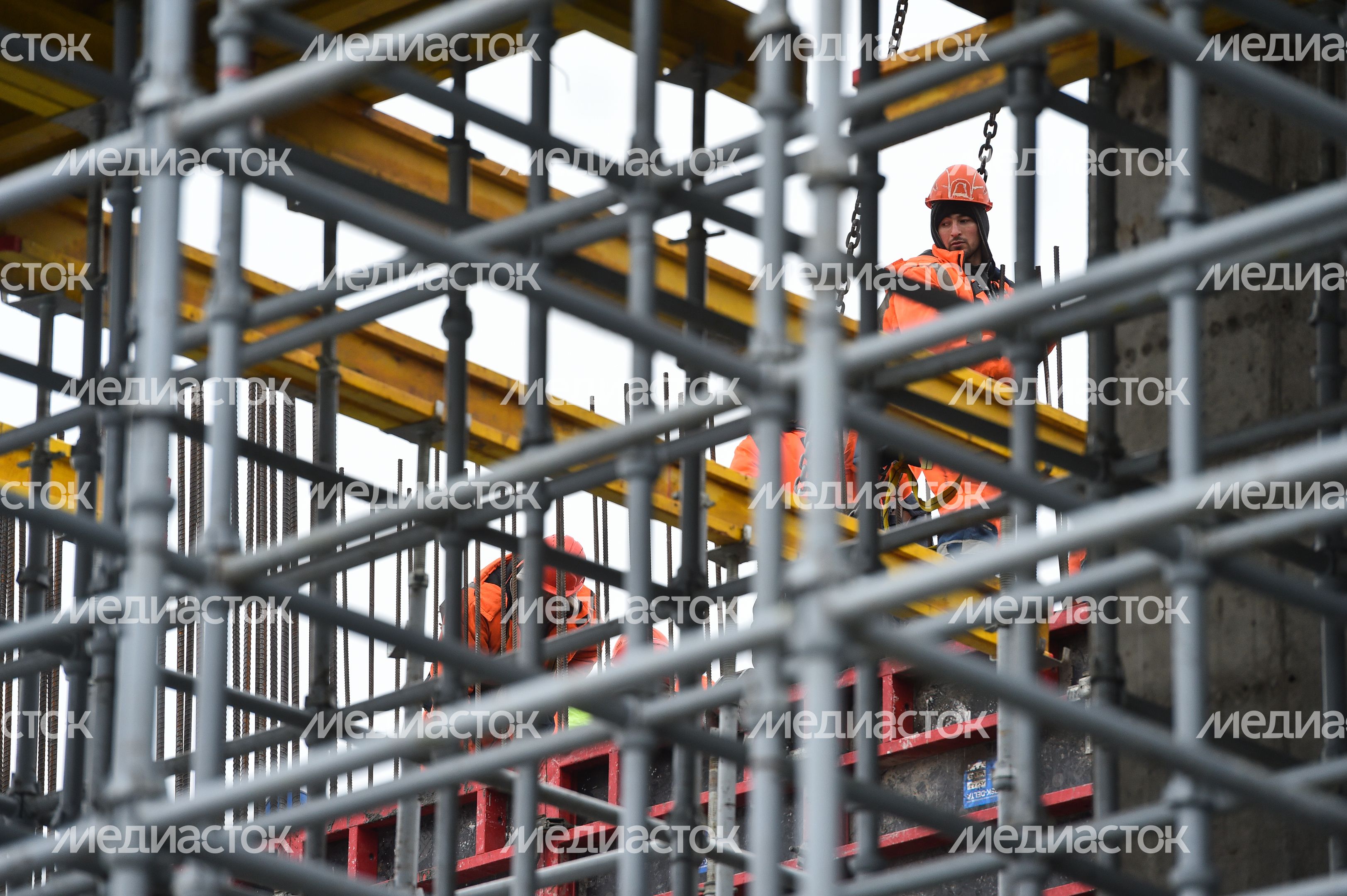 Строительные работы Центра самбо и Центра бокса в «Лужниках»