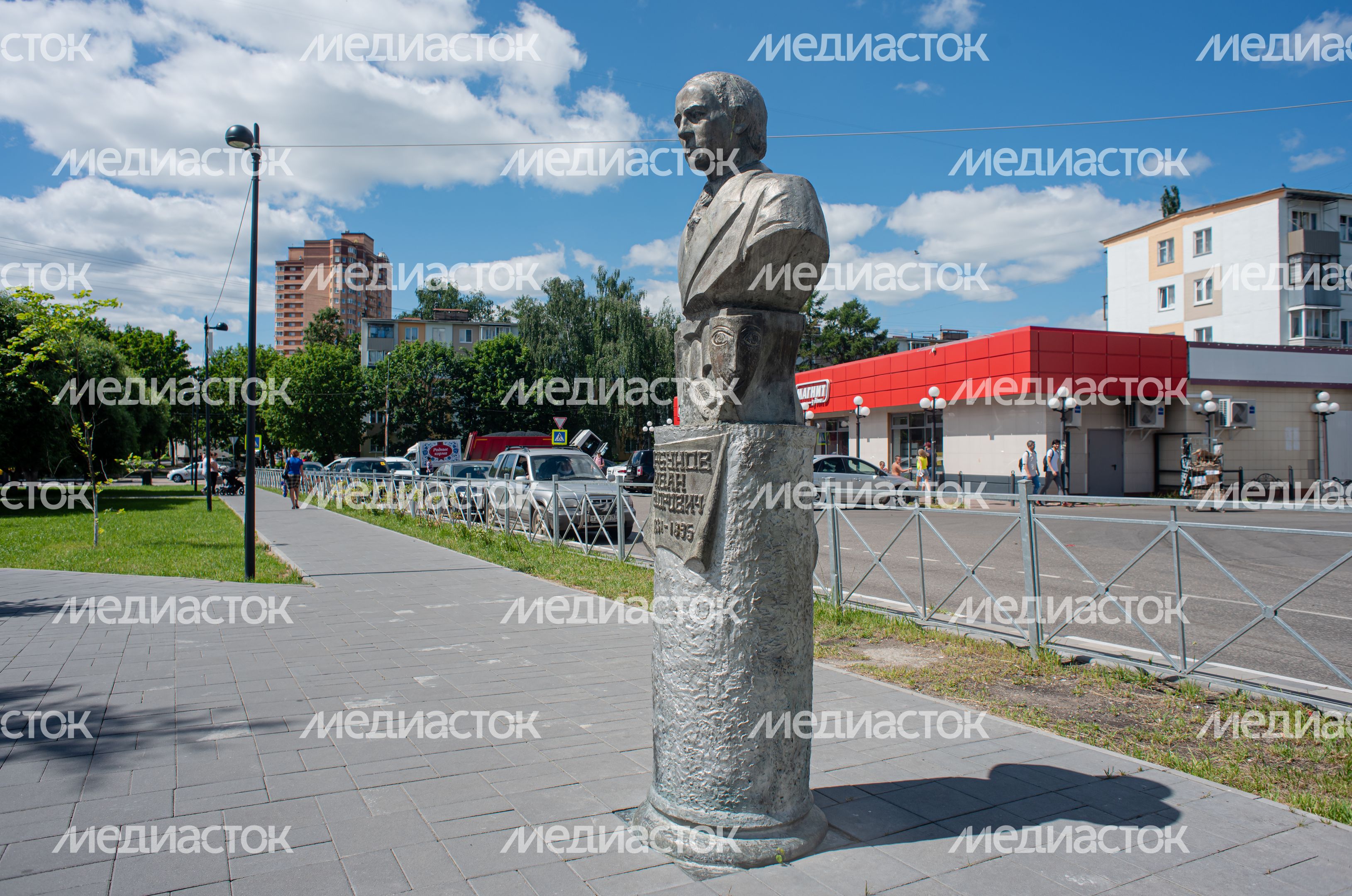 Летние виды города Ивантеевка